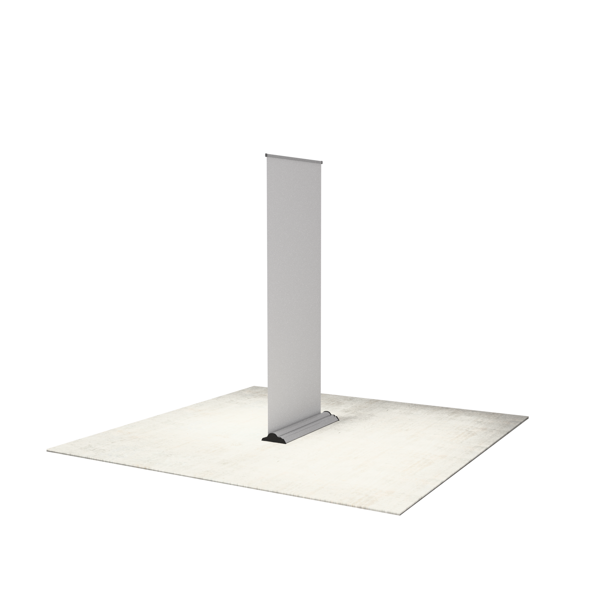 36" Vinyl Silver Step Premium Retractable Banner Stand