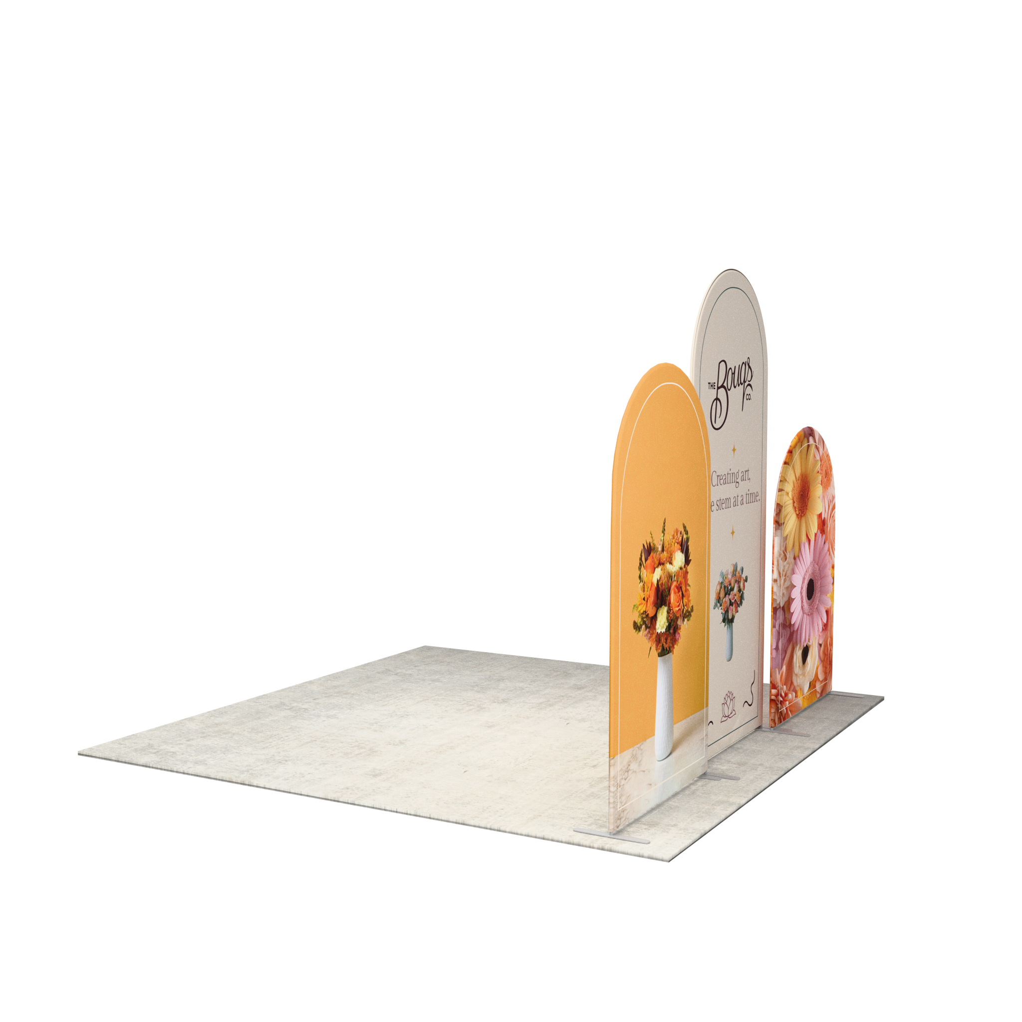 10ft QuickZip - Monarch Double-Sided Backdrop
