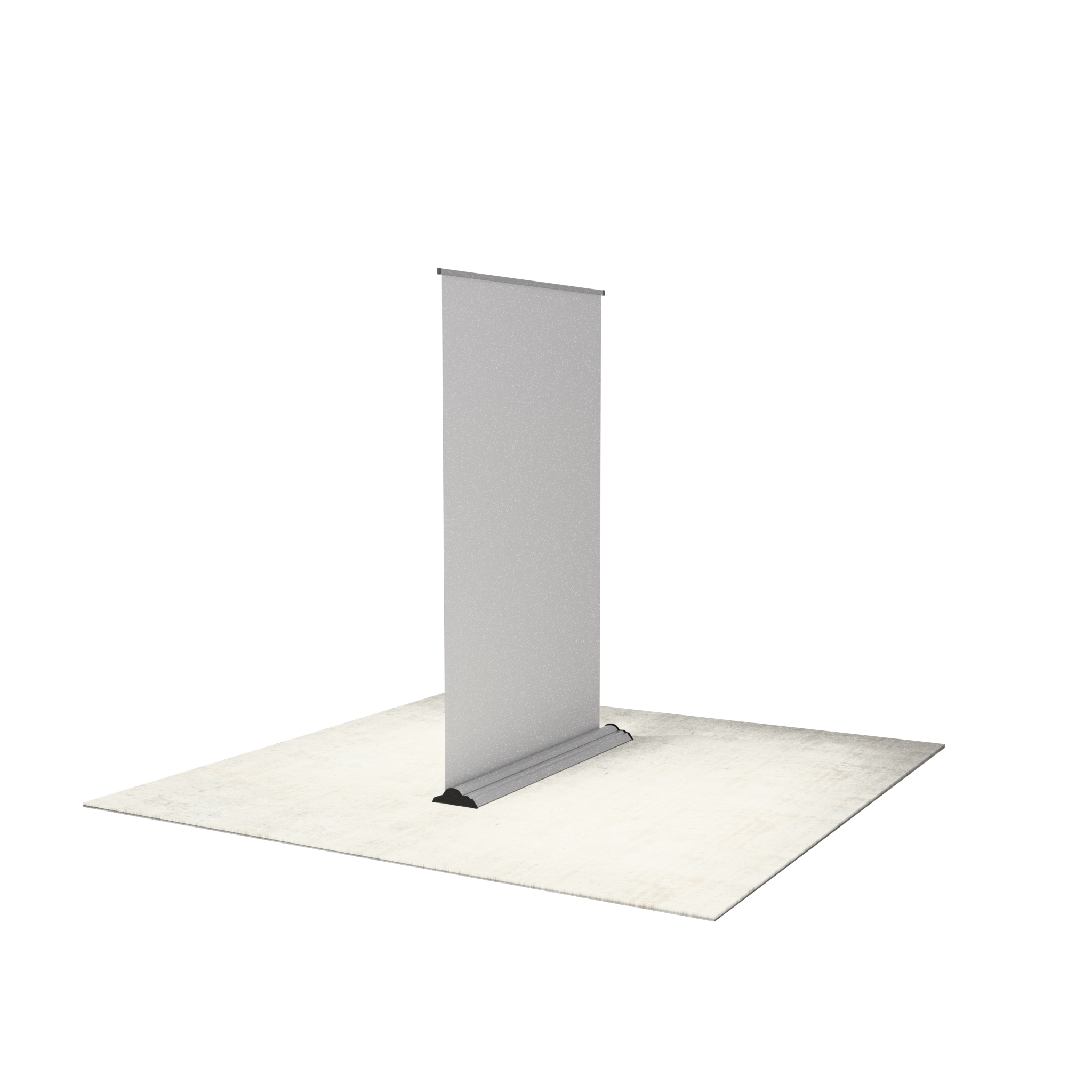 60" Vinyl Silver Step Premium Retractable Banner Stand