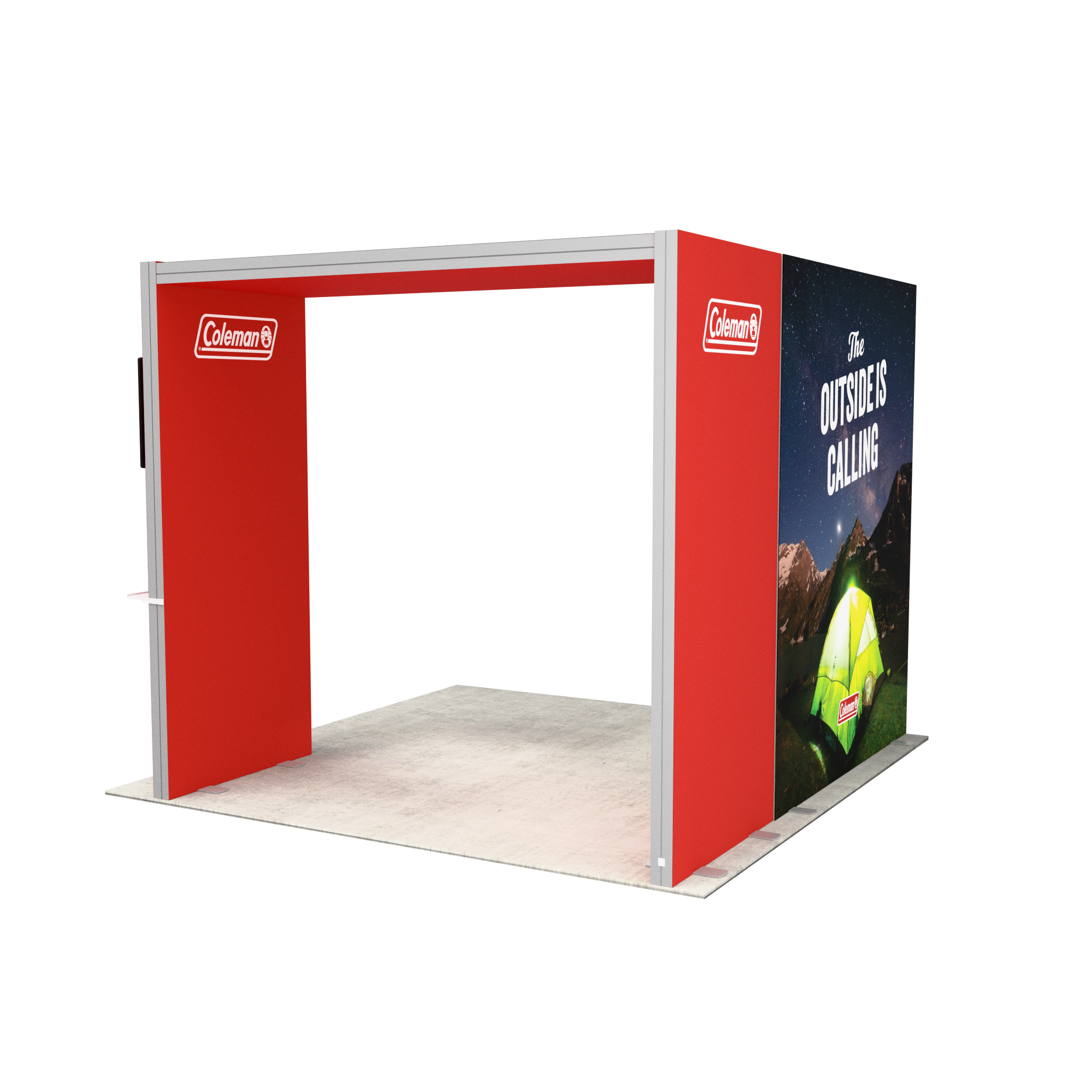 10ft Firefly Bridge Lightbox Double-Sided Backlit Display
