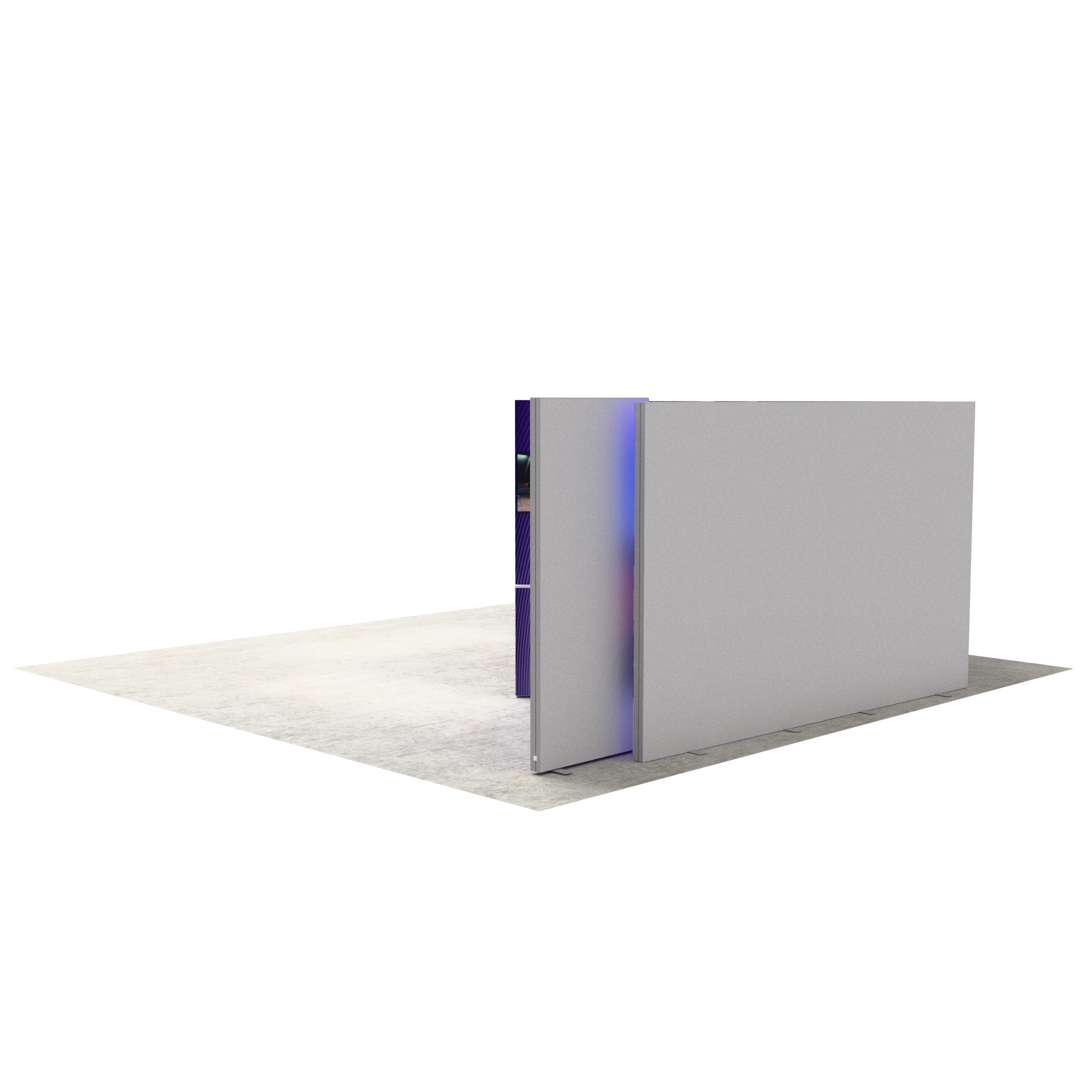 20ft Firefly Pavilion SEG Lightbox Single-Sided Backlit Display