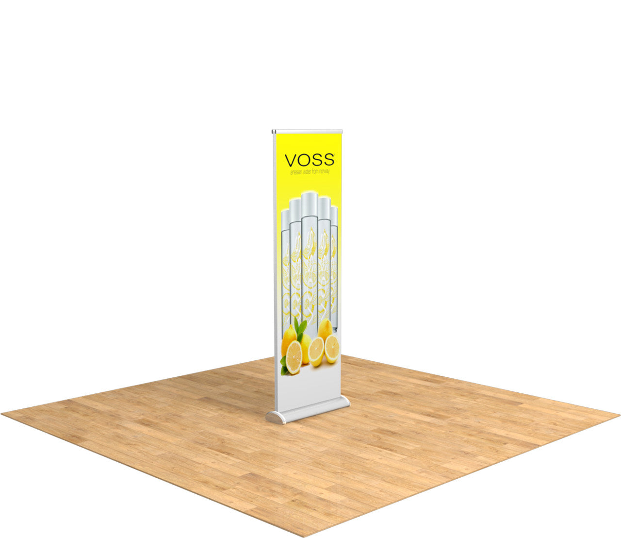 Double Step - Double-Sided Banner Stand