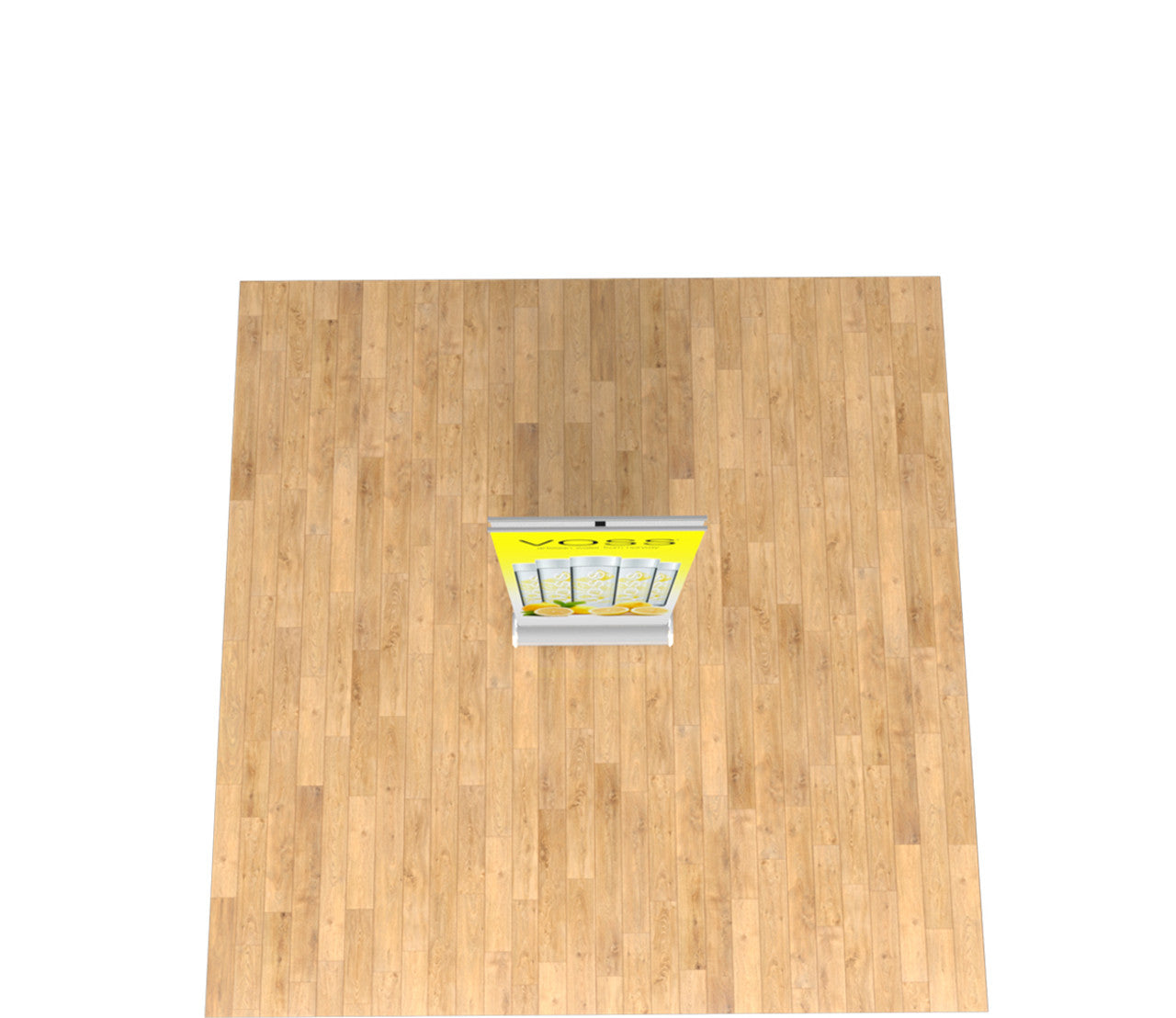 Double Step - Double-Sided Banner Stand