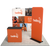 8ft QuickZip Curved - Single-Sided, Lights, Podium, QuickZip Banner Stand