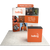 8ft QuickZip™ - Curved Double-Sided Display with Lights, Podium, and Header