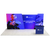20ft Angled Firefly Lightbox Double-Sided Backlit Display with 1 Counter
