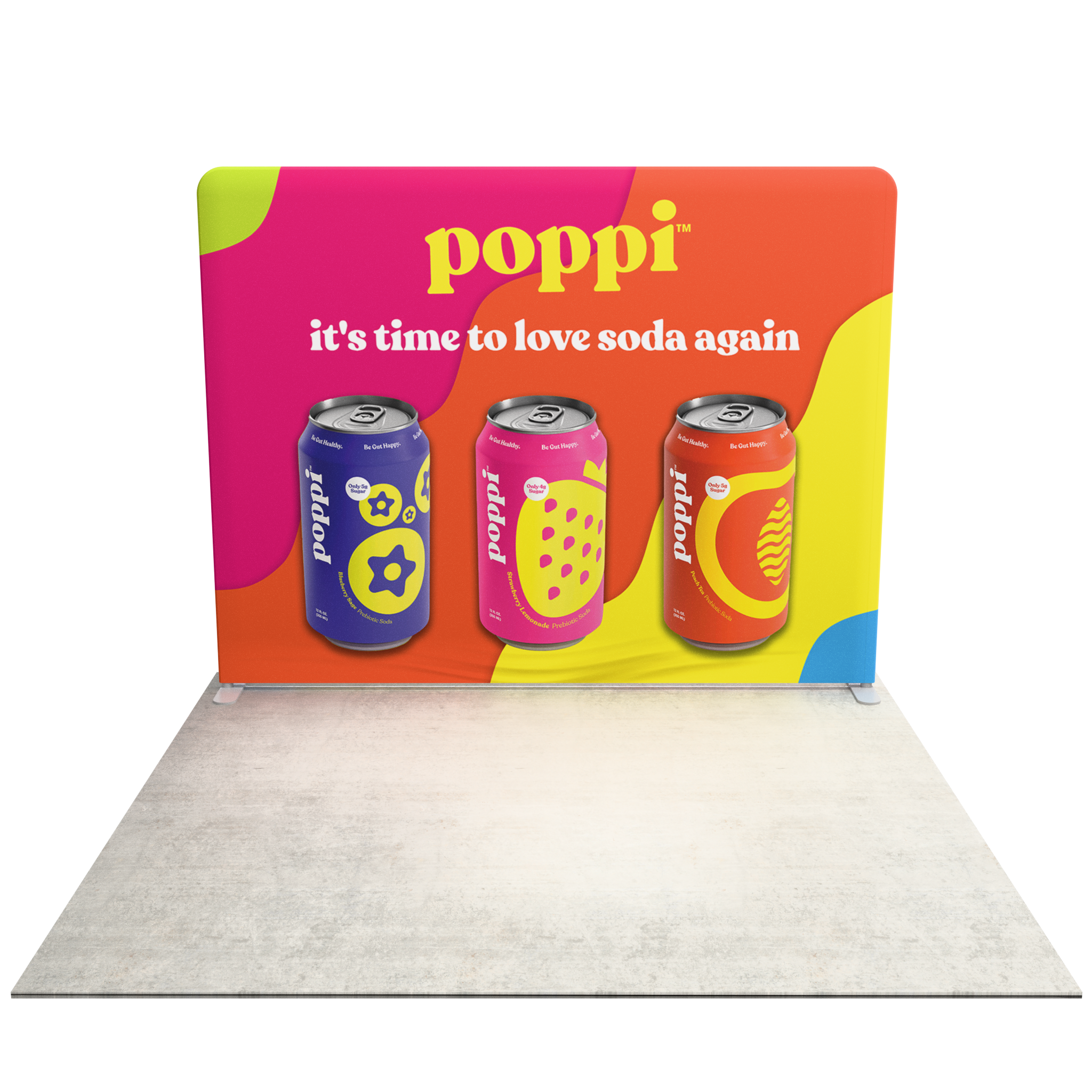 10ft QuickZip™ Lightbox Backlit Display