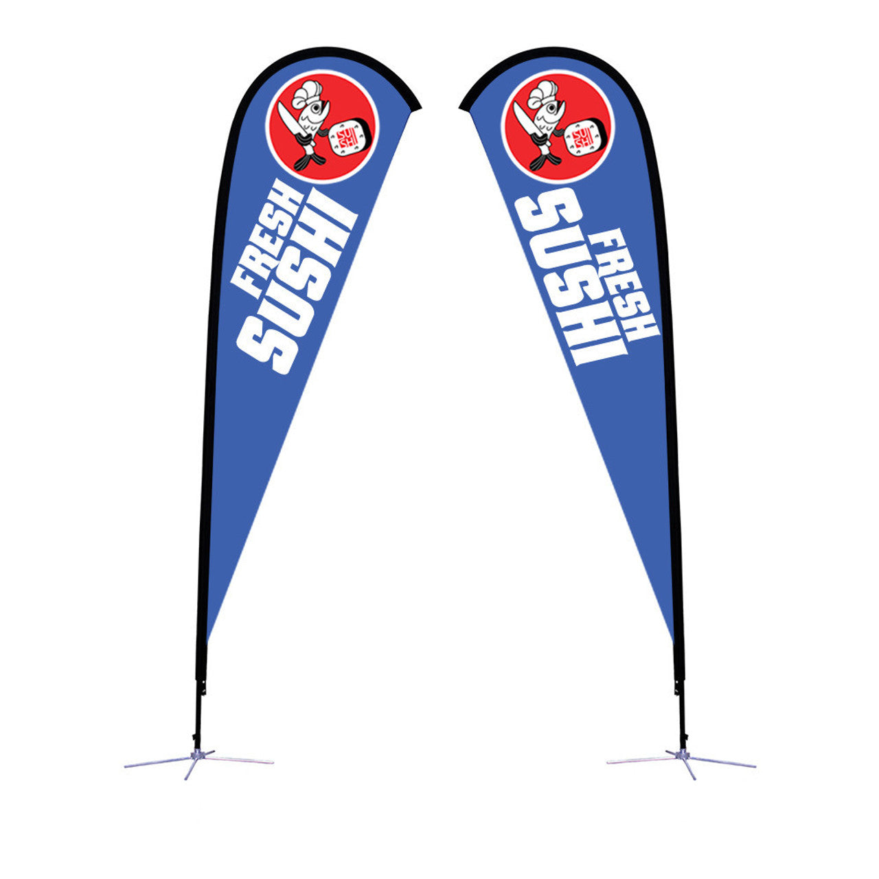 Teardrop Outdoor Flag - Large