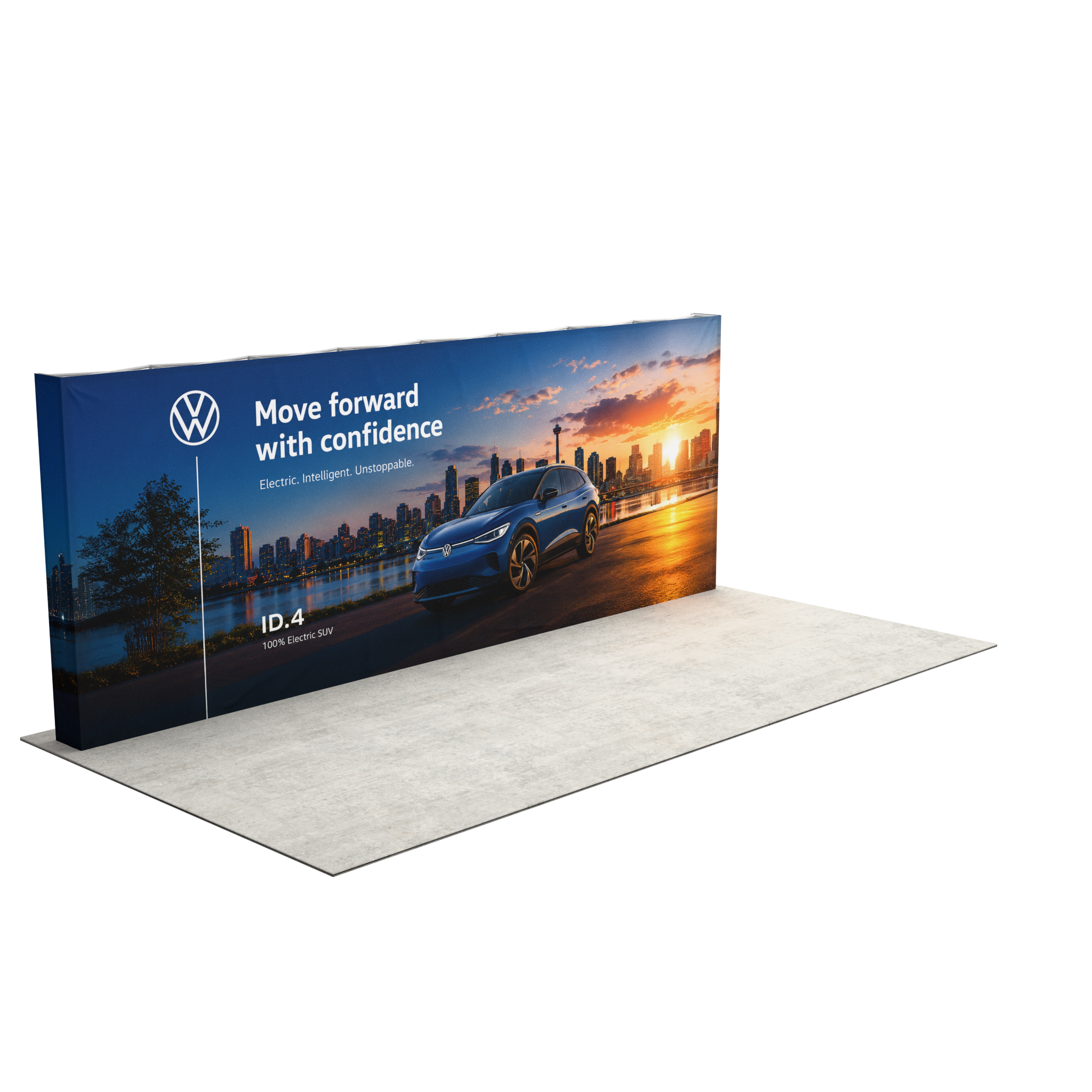 20ft Perfect-Pop™ - Straight Trade Show Display