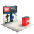 8ft QuickZip™ - Straight Single-Sided Display with Lights and Podium