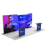 20ft Angled Firefly Lightbox Double-Sided Backlit Display with 2 Counters