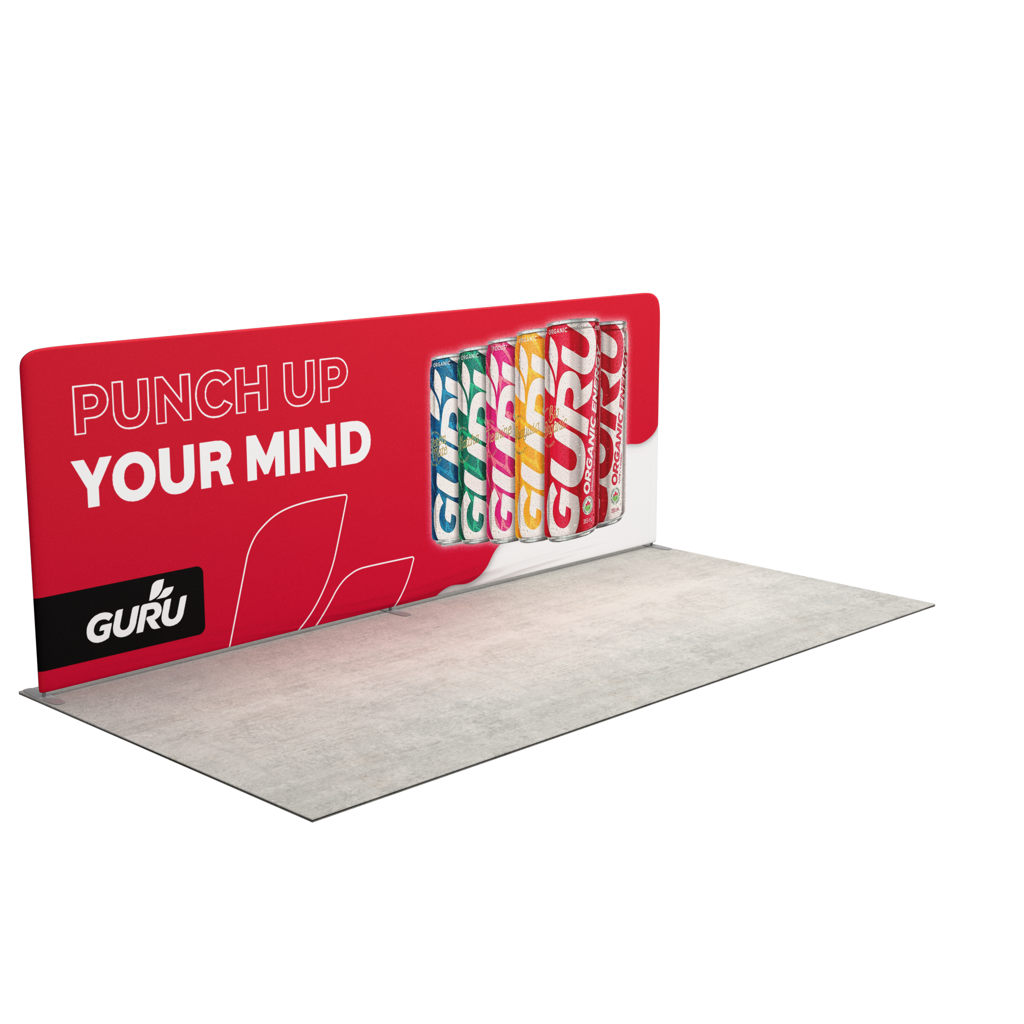 20ft QuickZip™ Lightbox Backlit Display