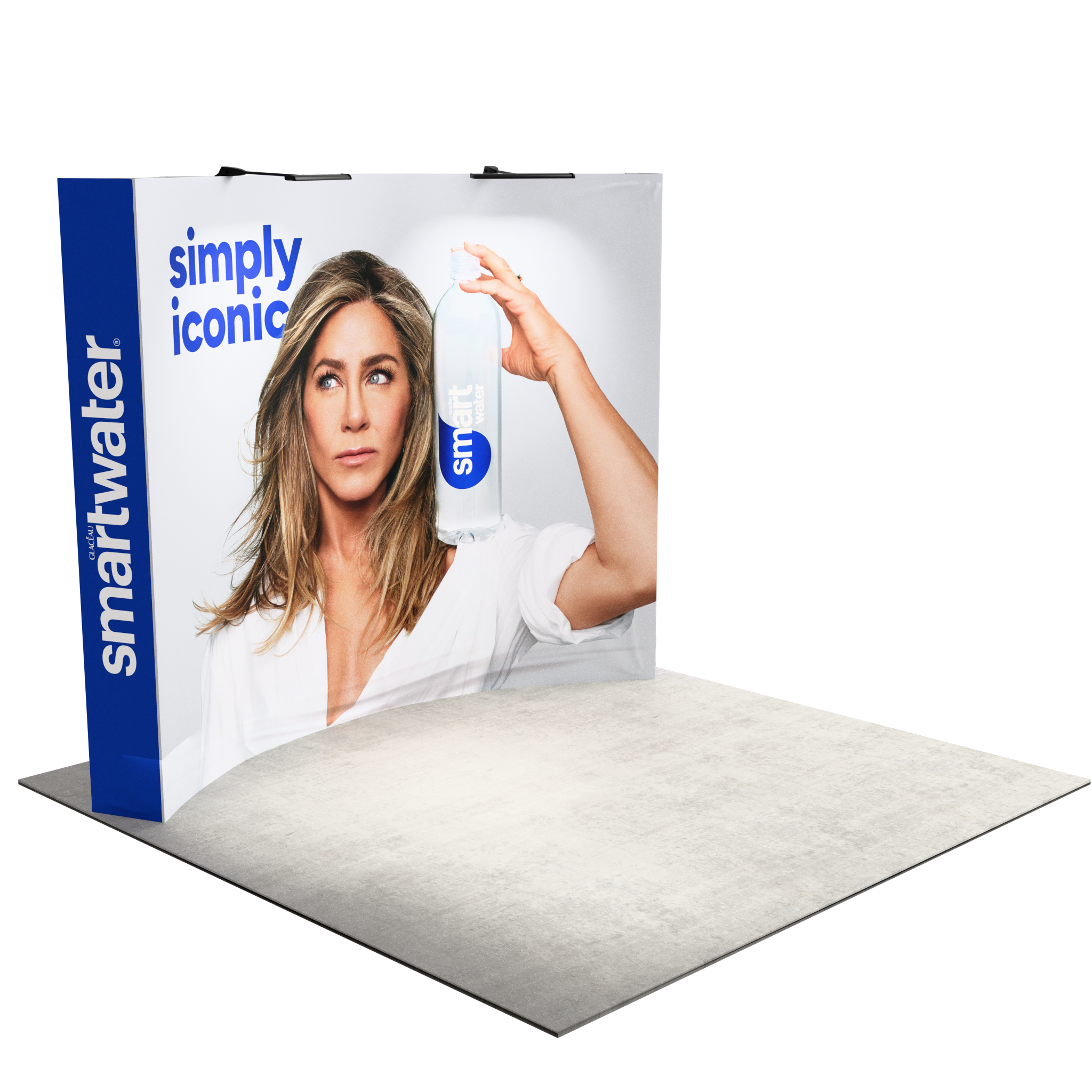 10ft Perfect-Pop™ - Curved Display with 2 Lights