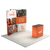8ft QuickZip™ - Curved Double-Sided Display with Lights and Podium