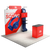 8ft QuickZip™ MAX Straight Double-Sided Trade Show Display