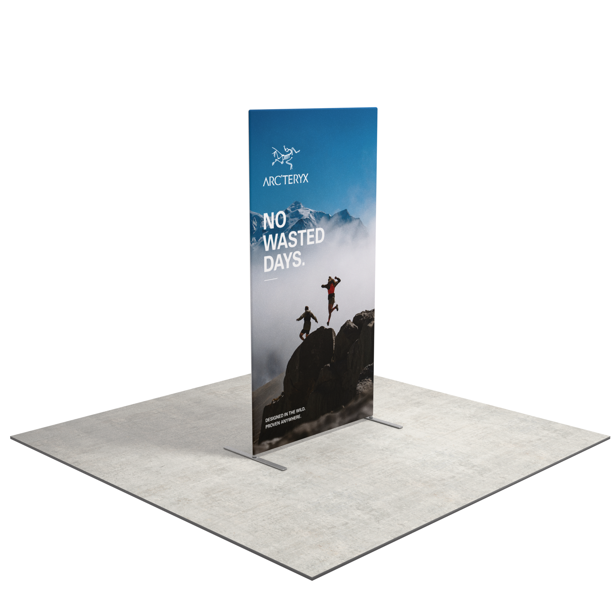 Economy QuickZip Banner Stand