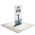 48" Vinyl Silver Step Premium Retractable Banner Stand