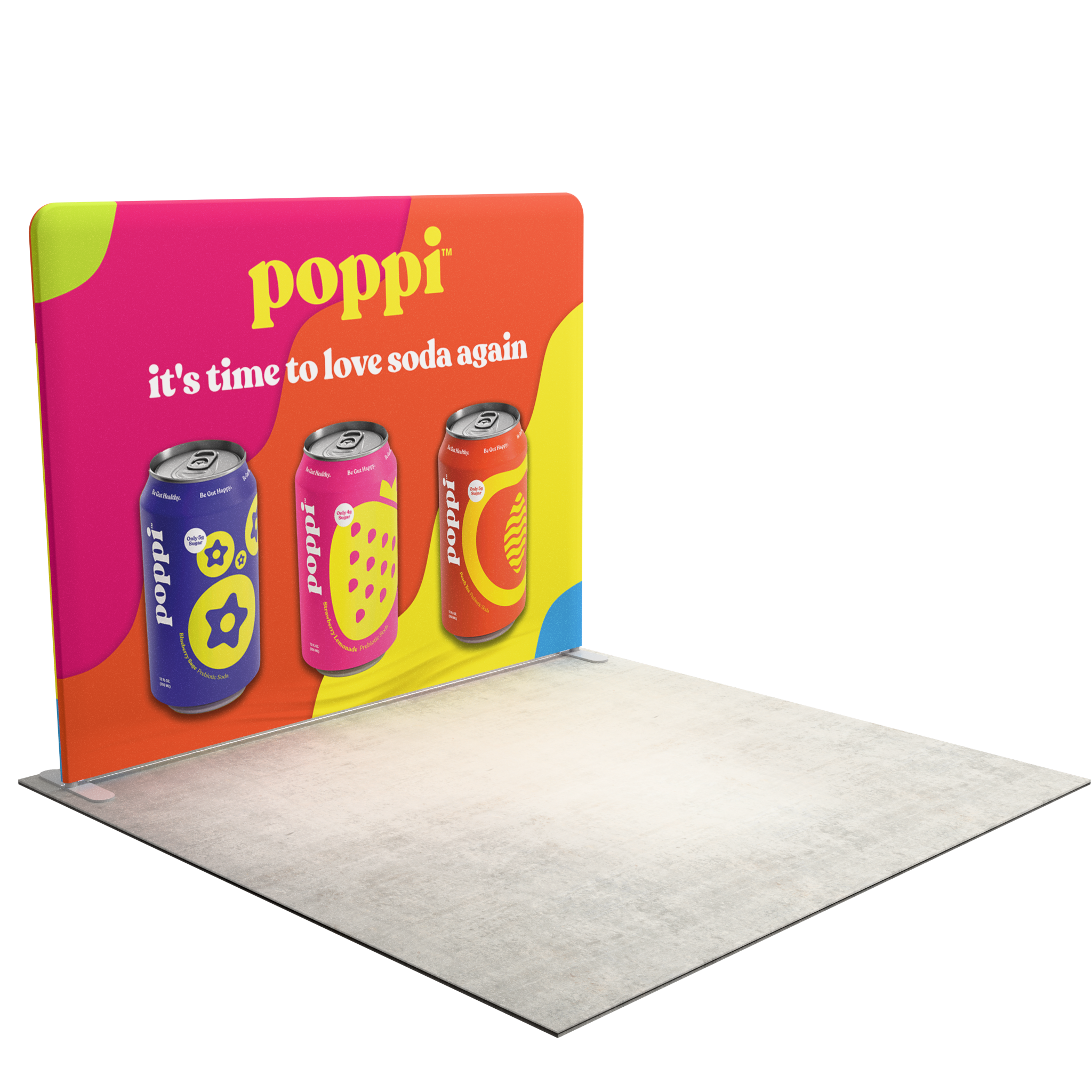 10ft QuickZip™ Lightbox Backlit Display