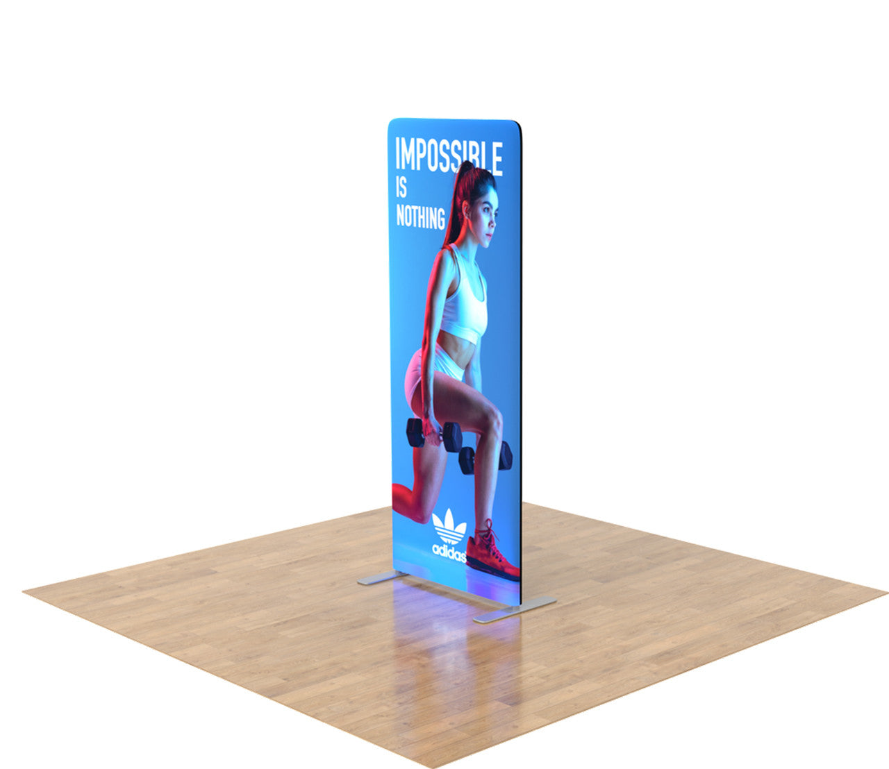 Lightbox Banner Stand