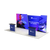20ft Angled Firefly Lightbox Double-Sided Backlit Display with 2 Counters