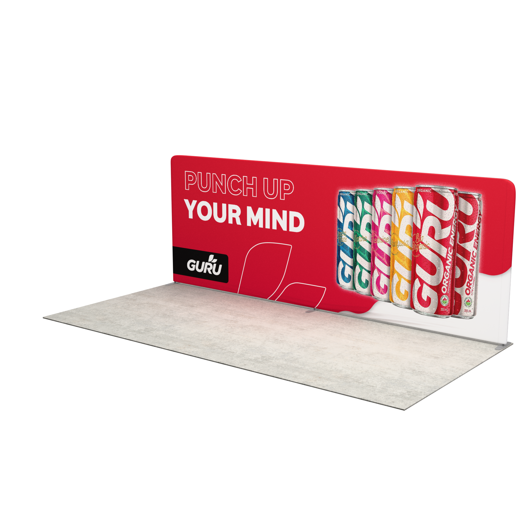 20ft QuickZip™ Lightbox Backlit Display