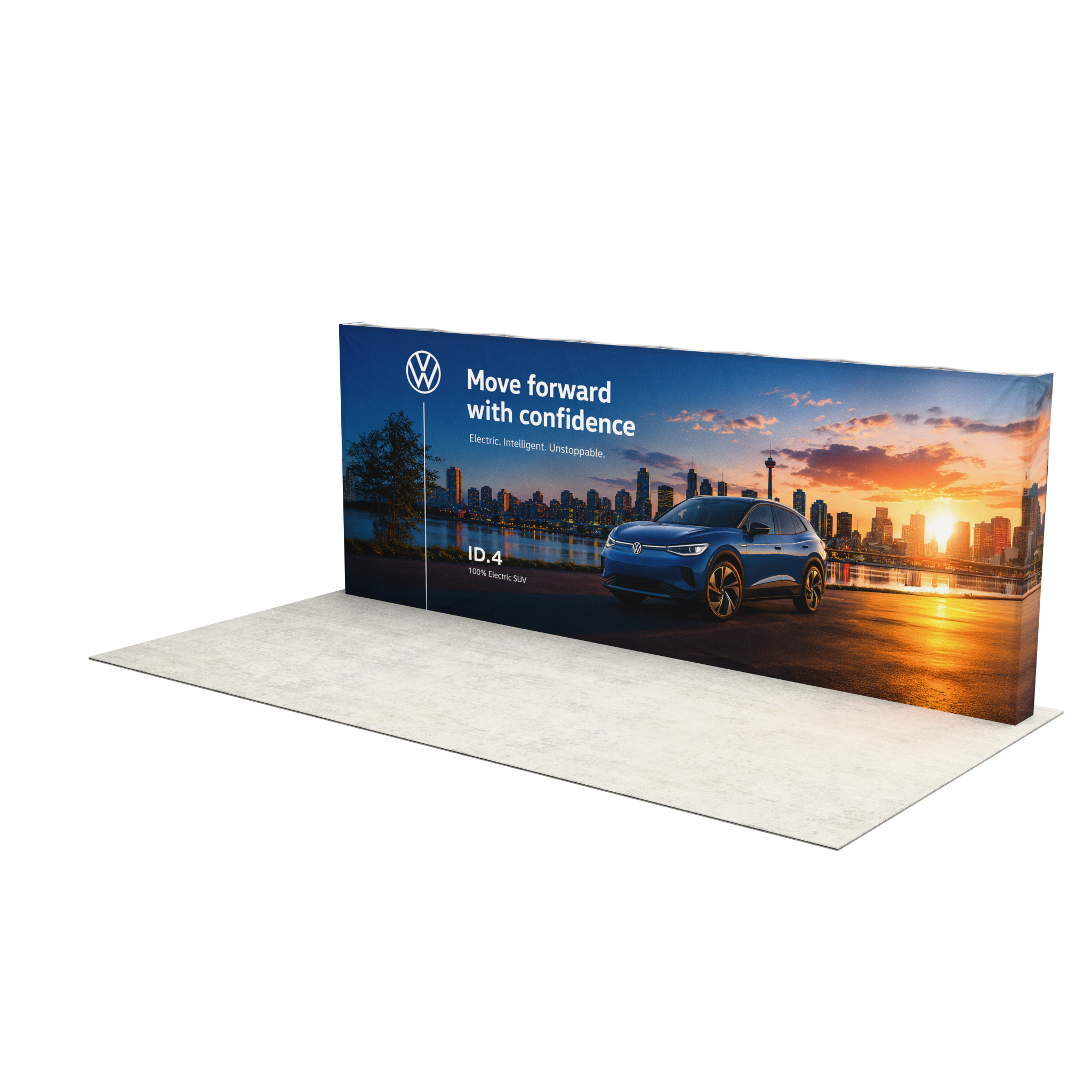 20ft Perfect-Pop™ - Straight Trade Show Display