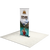 36" Fabric Silver Step Premium Retractable Banner Stand
