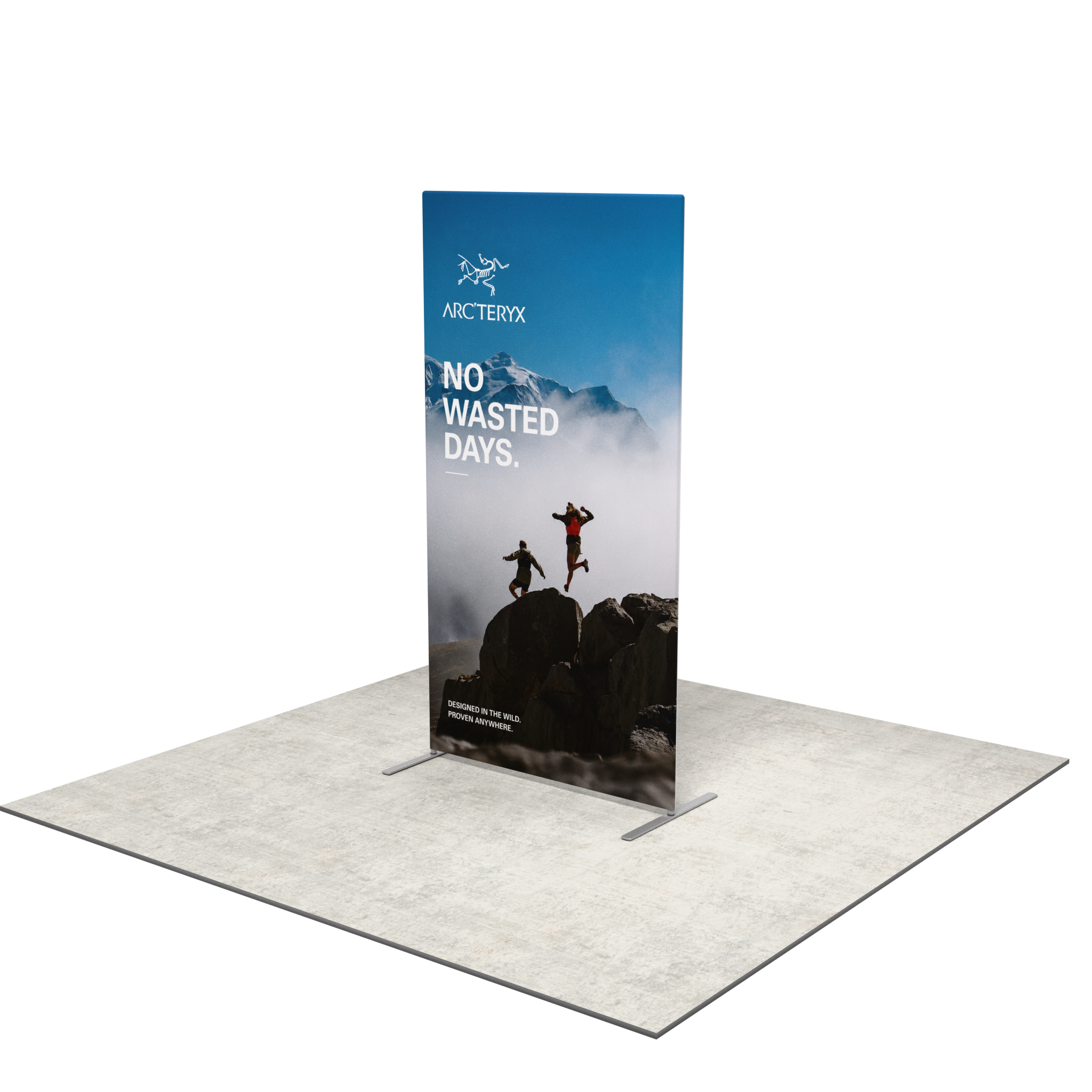 Economy QuickZip Banner Stand