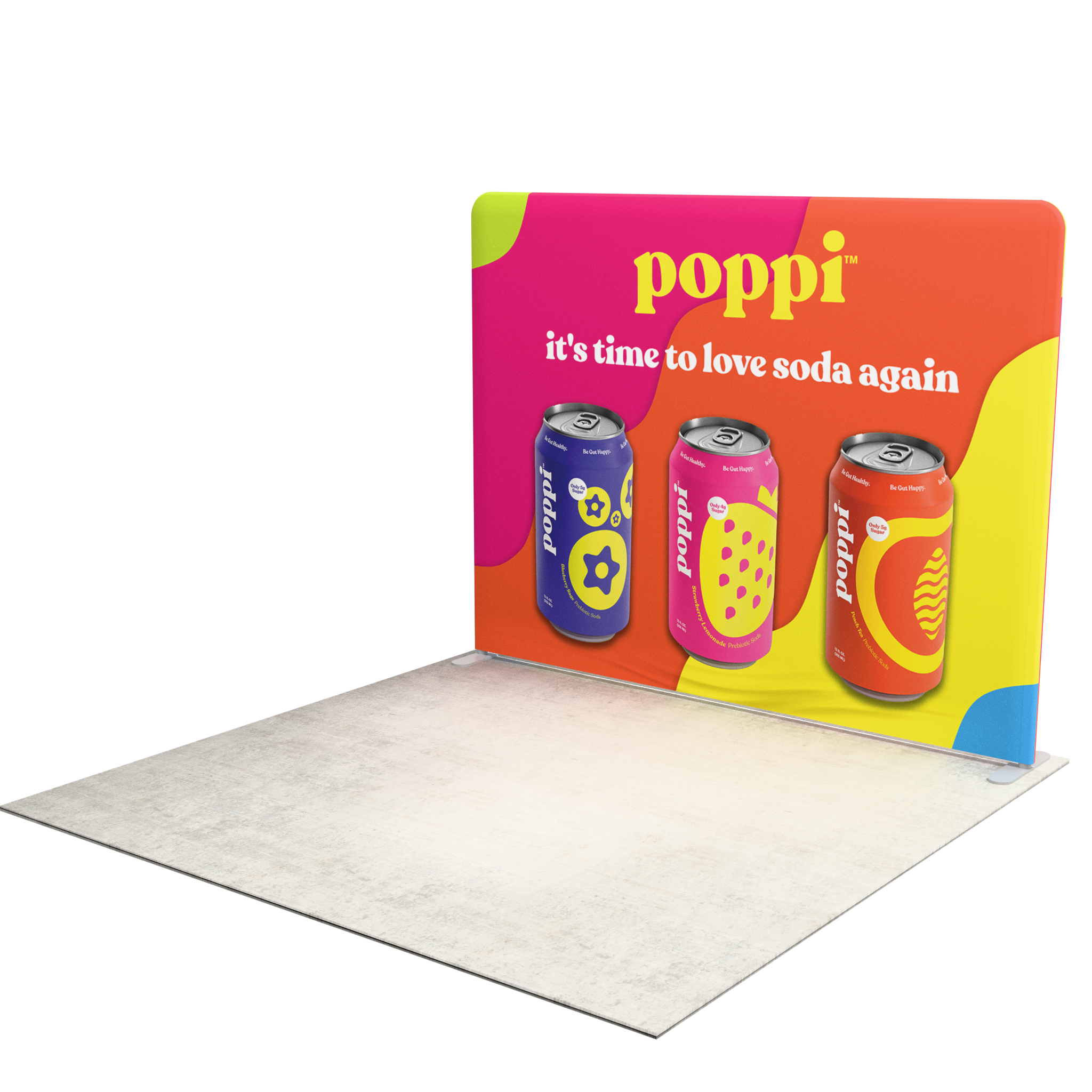10ft QuickZip™ Lightbox Backlit Display
