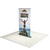 48" Fabric Silver Step Premium Retractable Banner Stand