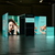 20ft Firefly Corner Lightbox Double-Sided Backlit Display with 1 Counter