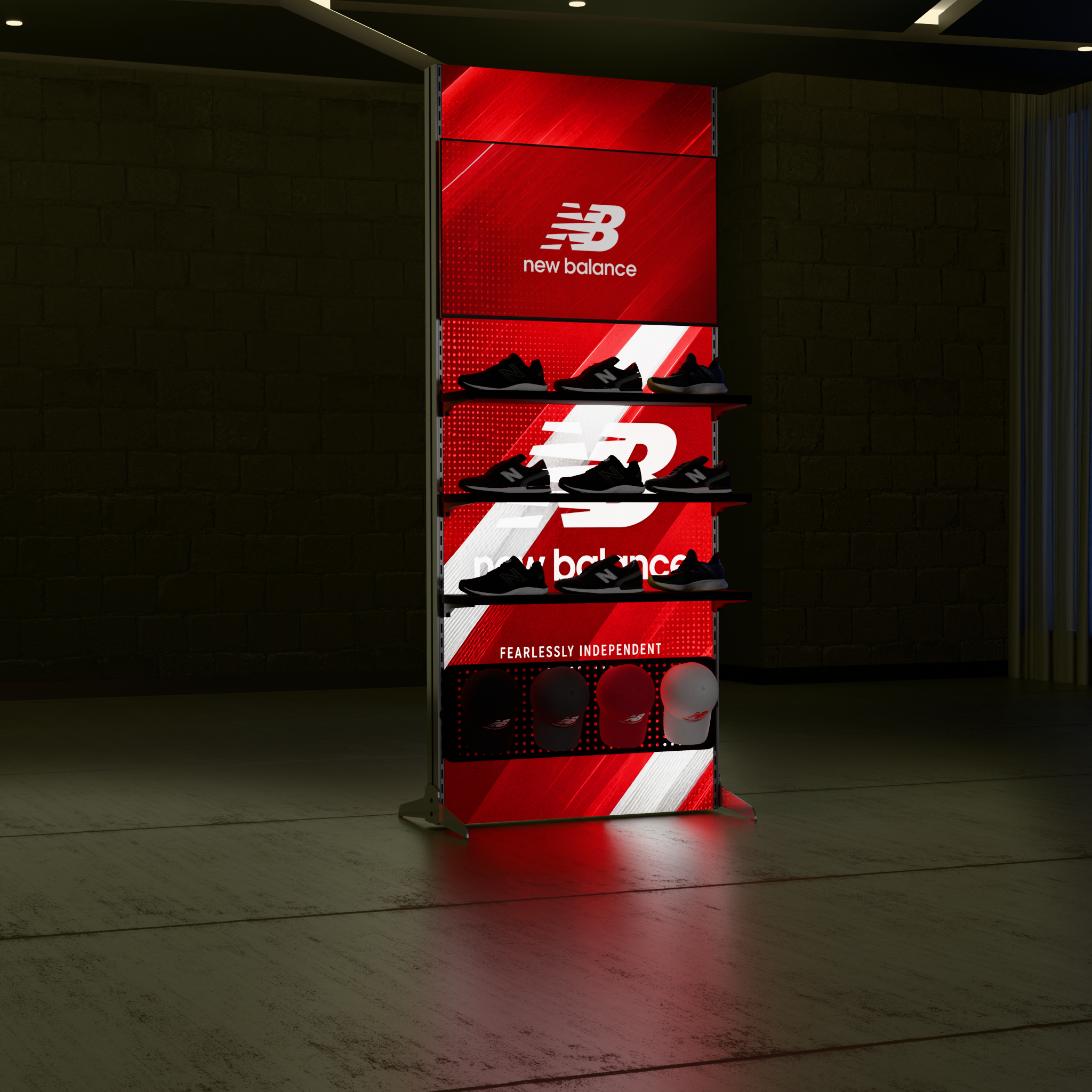 FireFly Lightbox Retail Display