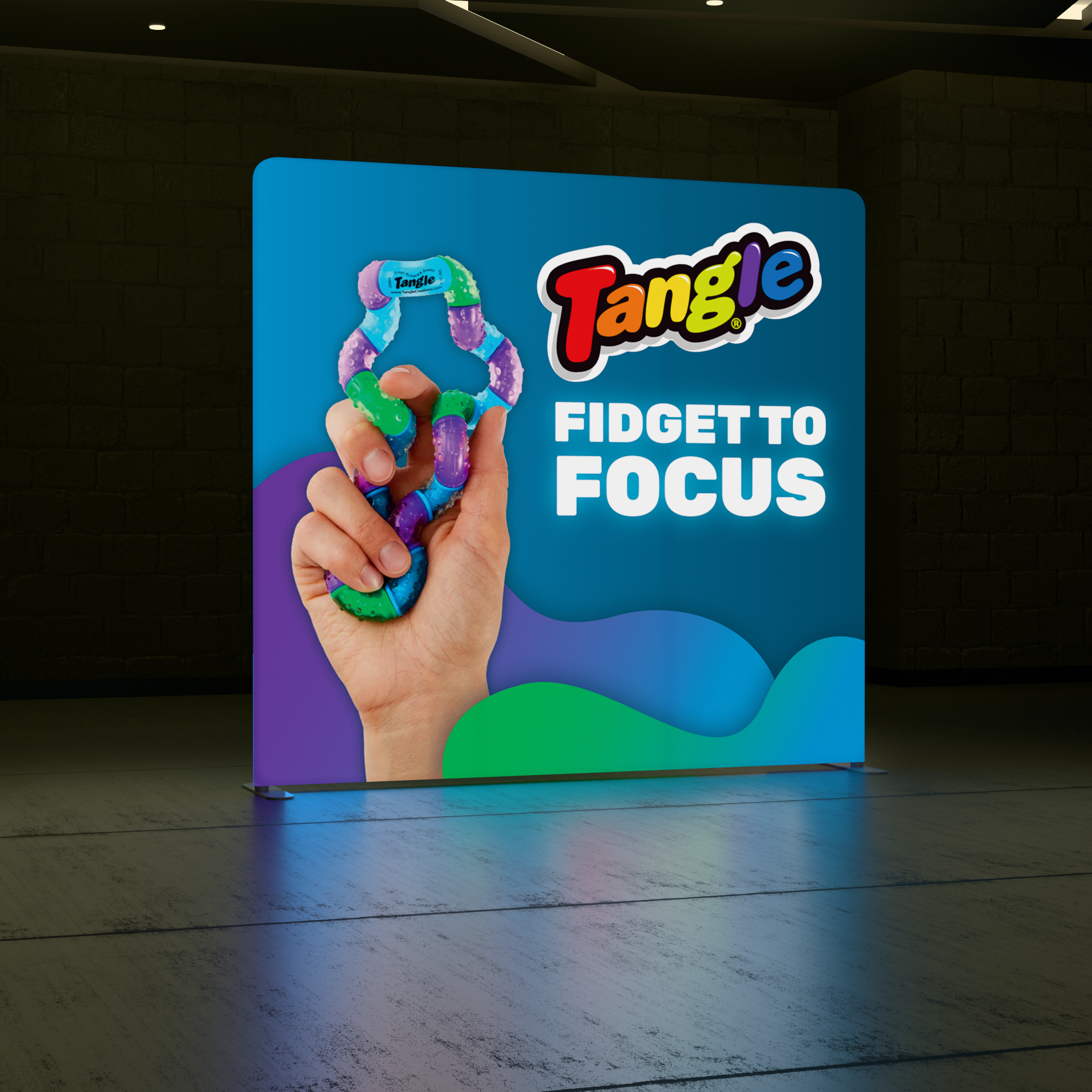 8ft QuickZip™ Lightbox Backlit Display