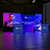 20ft Angled Firefly Lightbox Double-Sided Backlit Display with 2 Counters