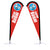 Teardrop Outdoor Flag - Small