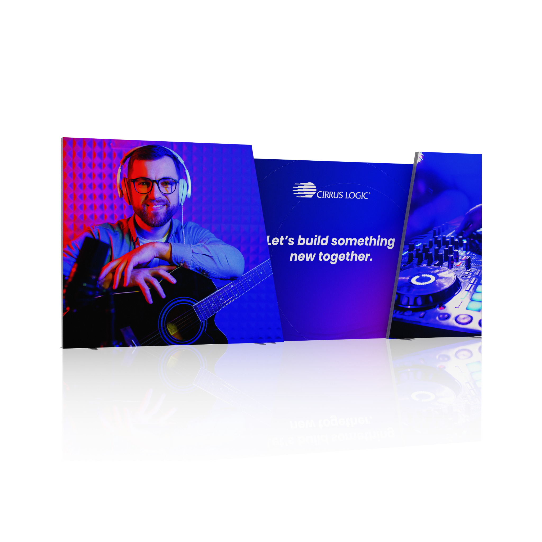 20ft Angled Firefly Lightbox Double-Sided Backlit Display