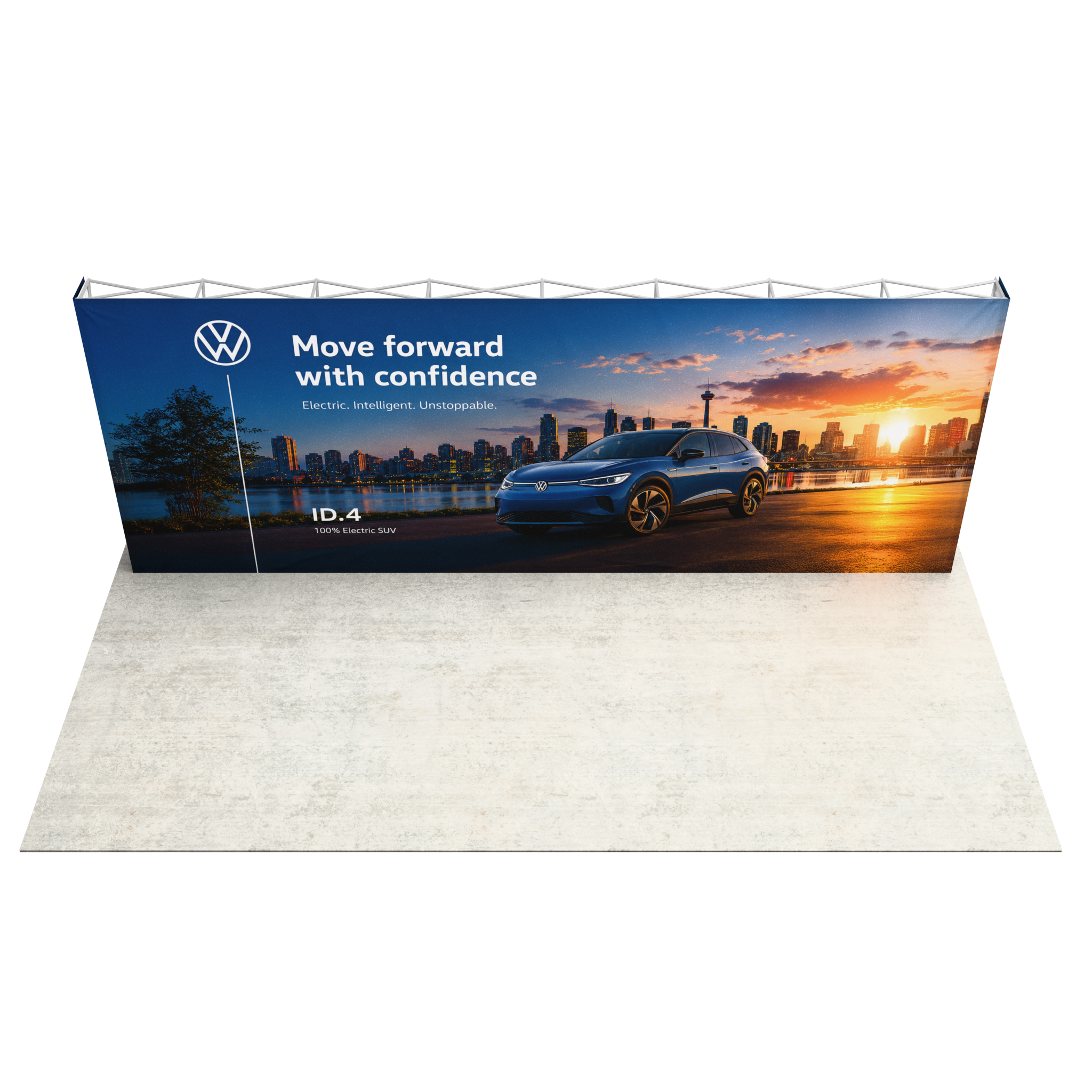20ft Perfect-Pop™ - Straight Trade Show Display
