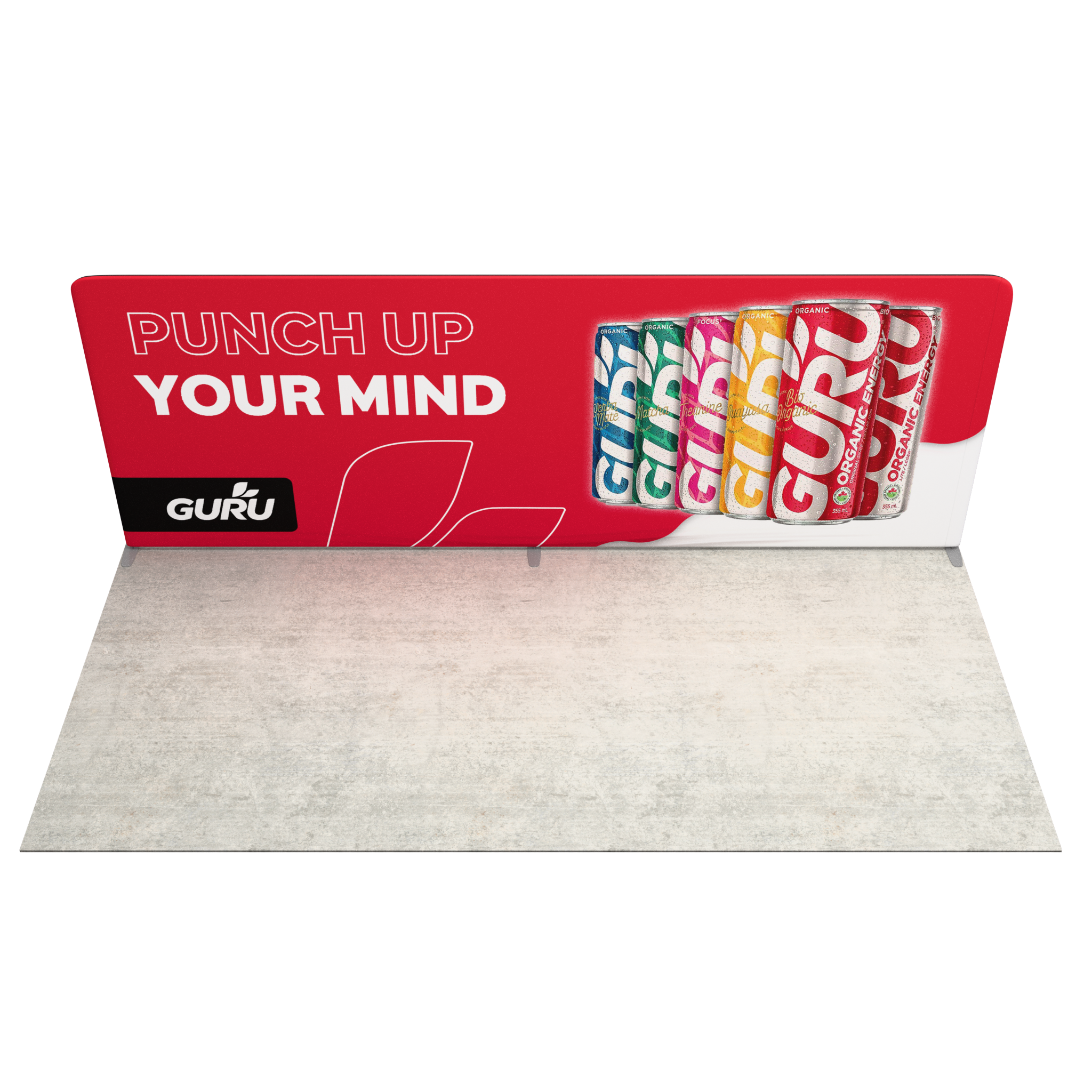 20ft QuickZip™ Lightbox Backlit Display