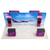 20ft QuickZip™ - Mega Max Double-Sided Display with 4 Lights