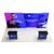 20ft Angled Firefly Lightbox Double-Sided Backlit Display with 2 Counters