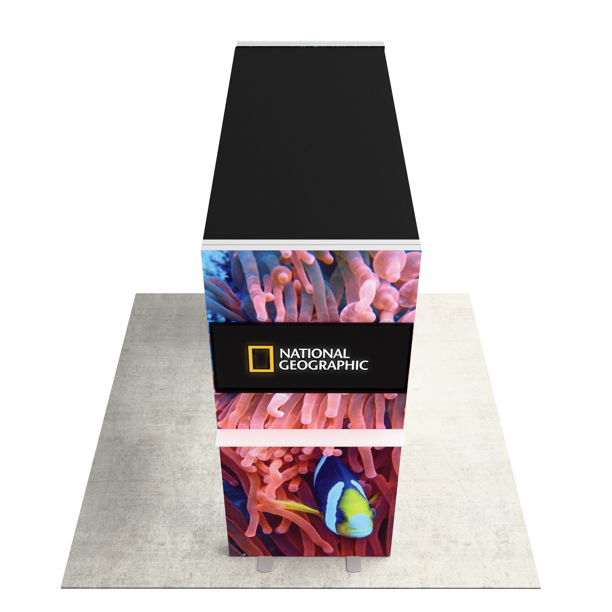 3.5ft Firefly Arch SEG Lightbox Backlit Display