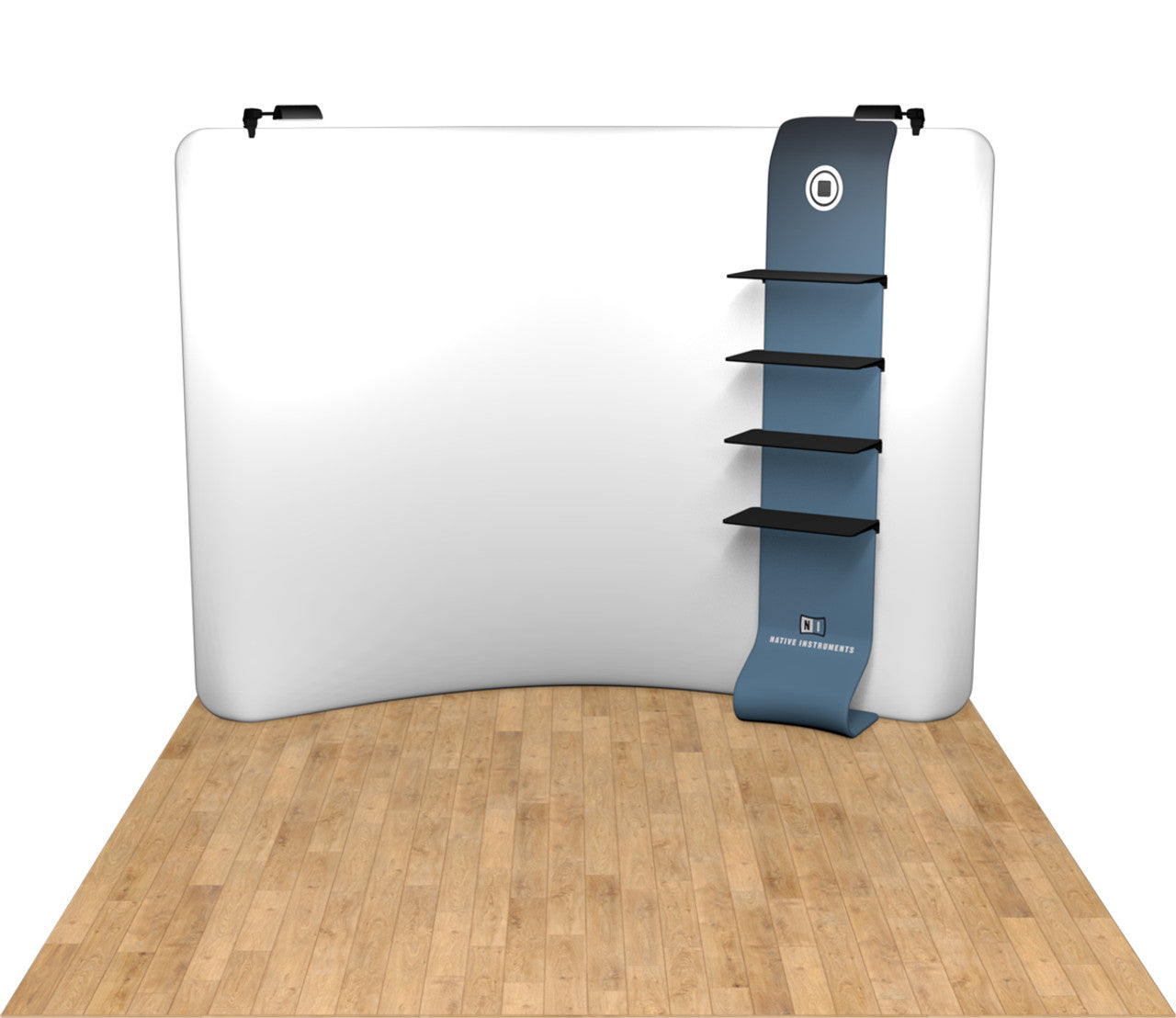 QuickZip Waterfall Shelves Kit Add-On