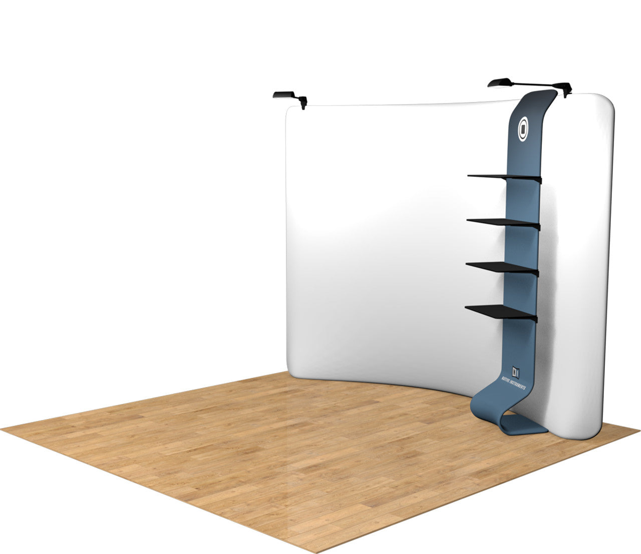 QuickZip Waterfall Shelves Kit Add-On
