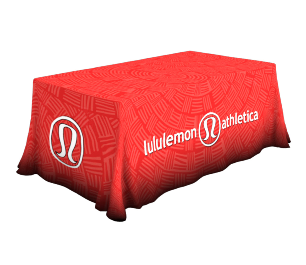 6ft printed table throw