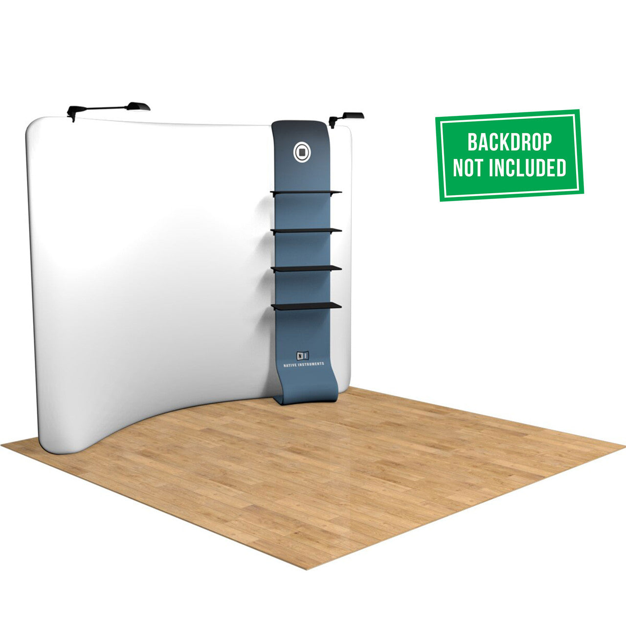 QuickZip Waterfall Shelves Kit Add-On